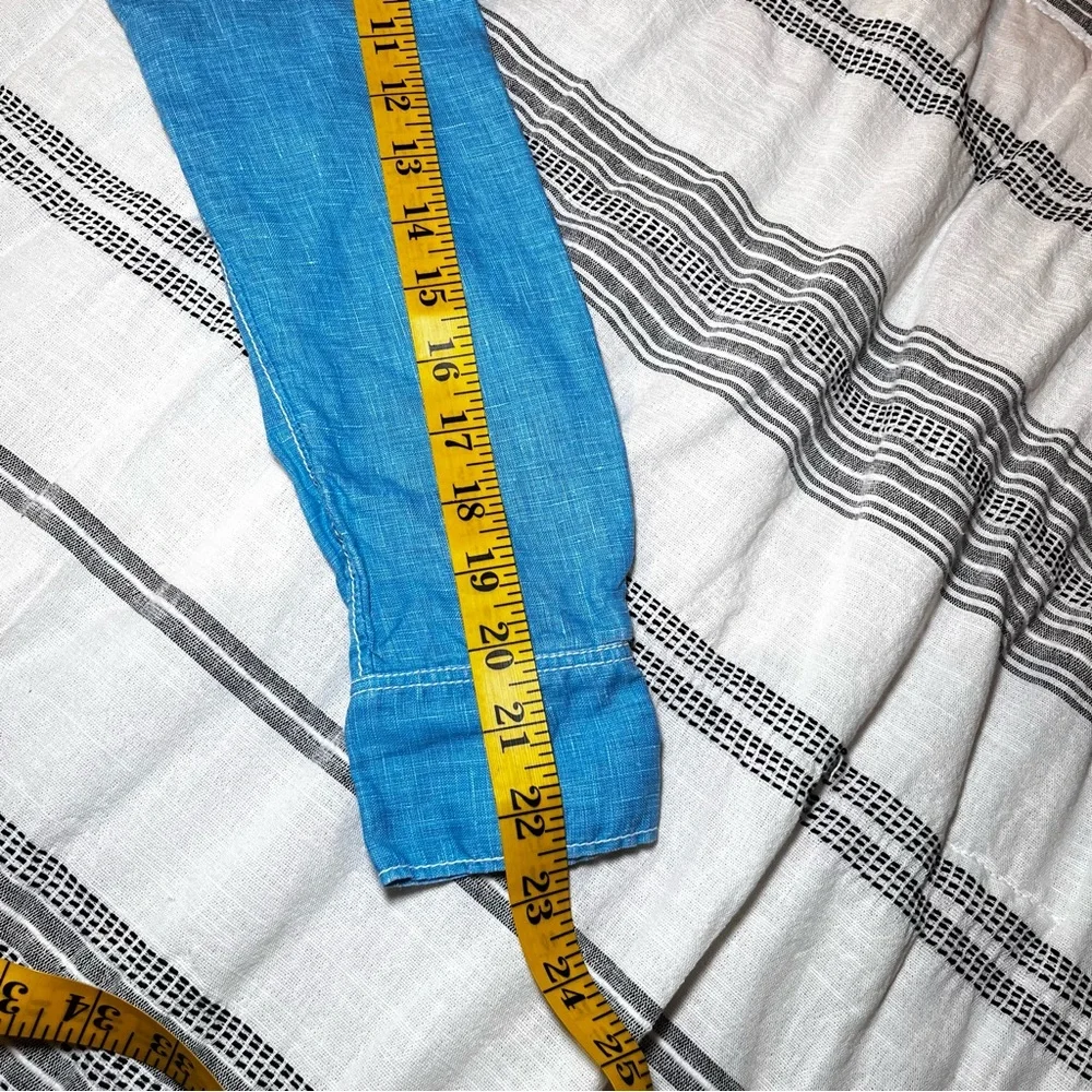 Tommy Bahama Teal and Denim Button Down Shirts - Picture 10 of 16